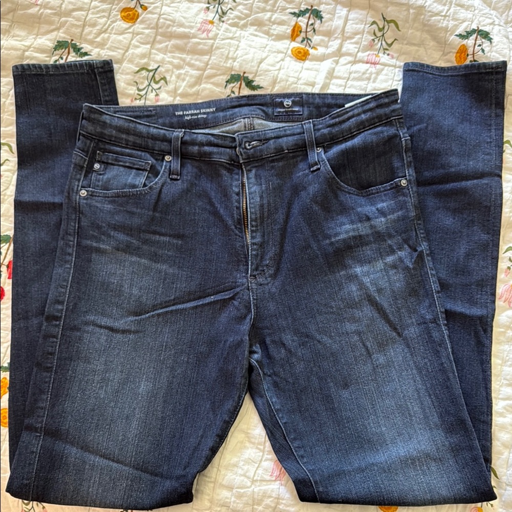 AG Adriano Goldschmied Dark Blue Jeans